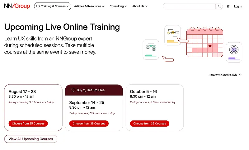 Nielsen Norman Group homepage