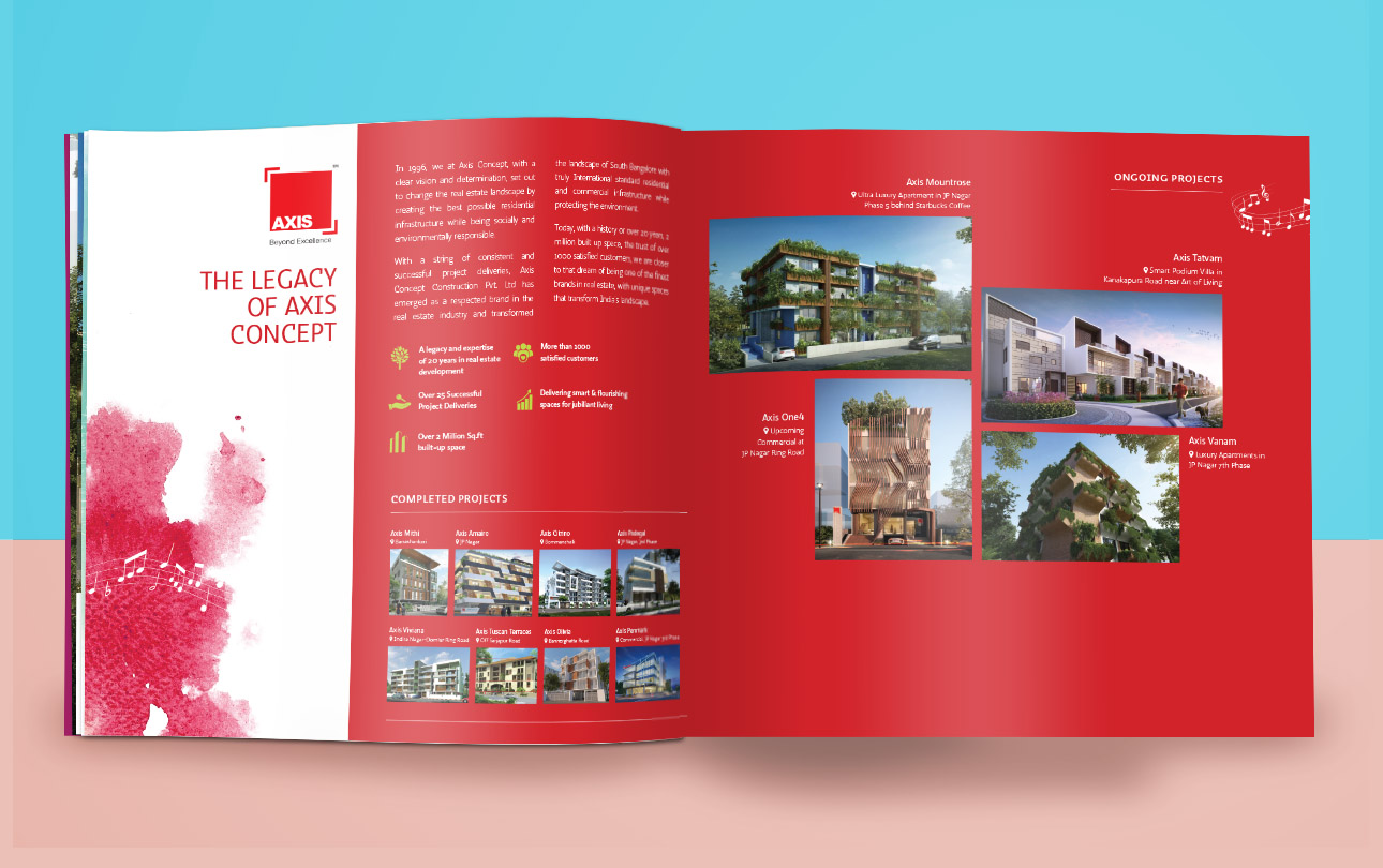 Antara brochure specification spread