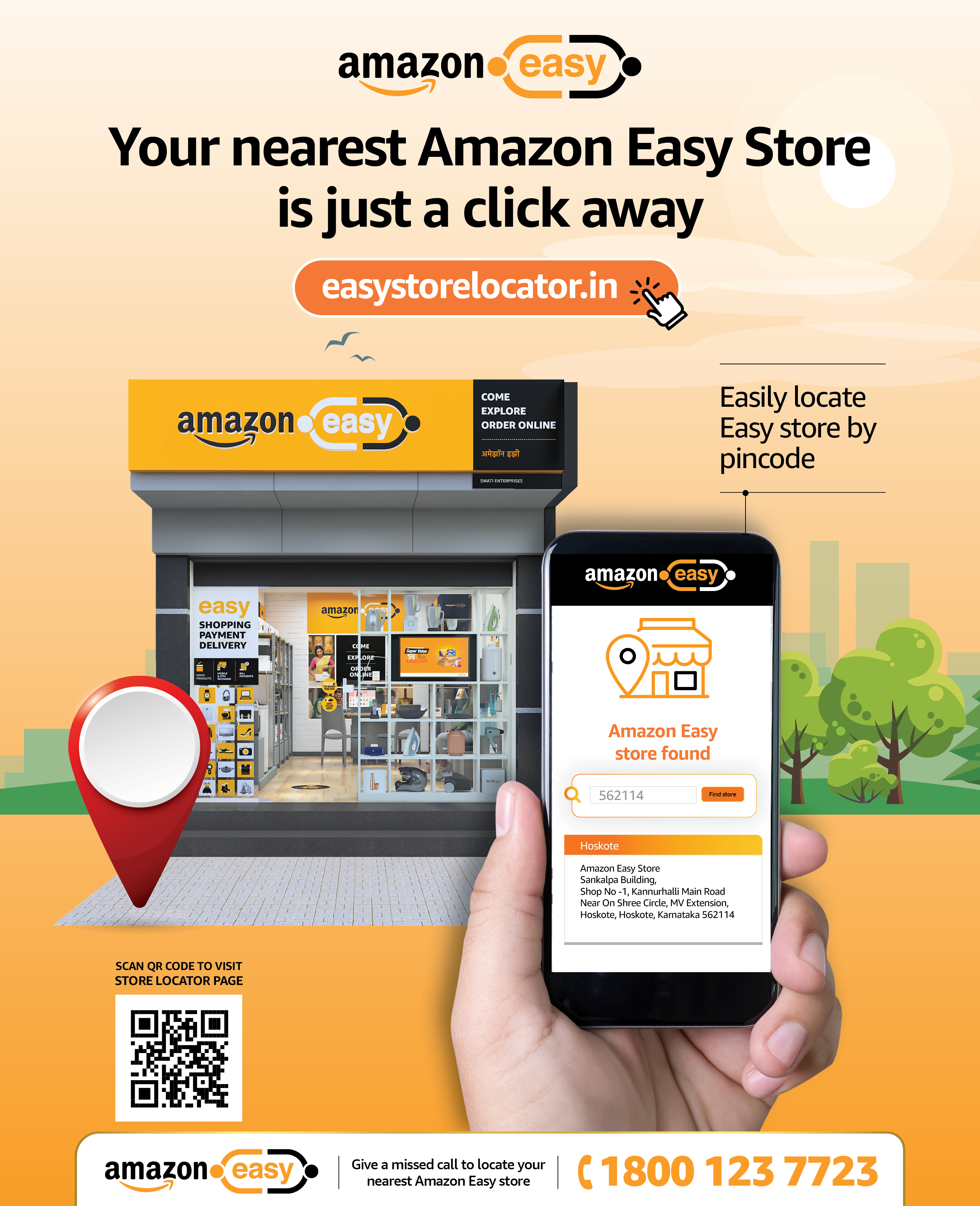 Amazon Easy store emailer — Store Locator Emailer 9Aug