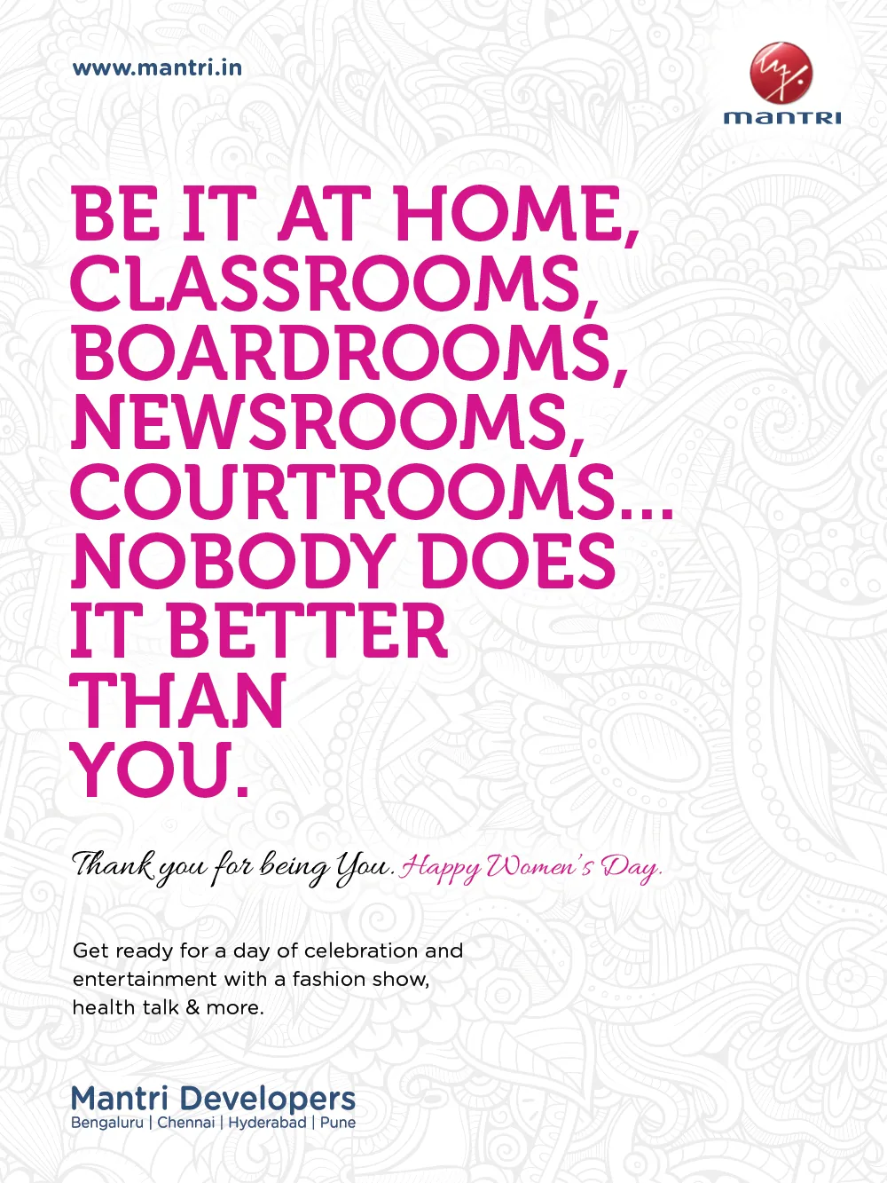 Emailer design — 8008 Womans Day EDM Corporate 1
