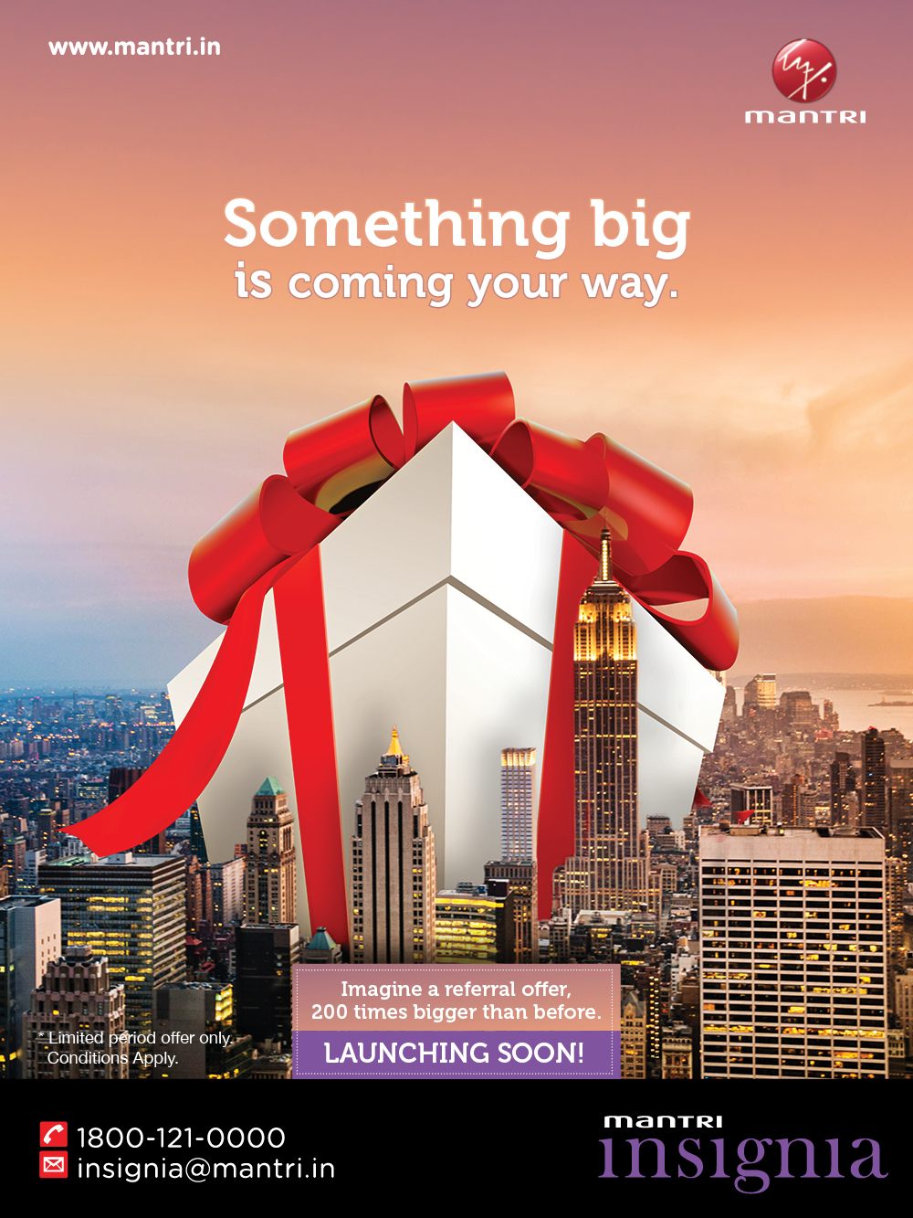Emailer design — 8021 Insignia Referral Teaser 2