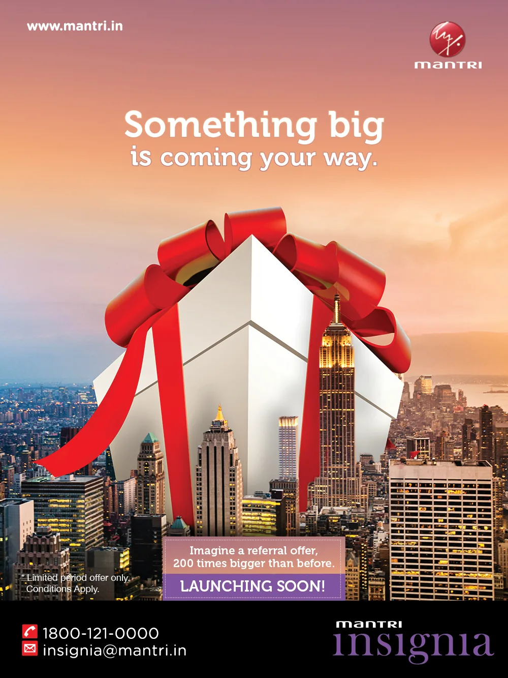Emailer design — 8021 Insignia Referral Teaser 2