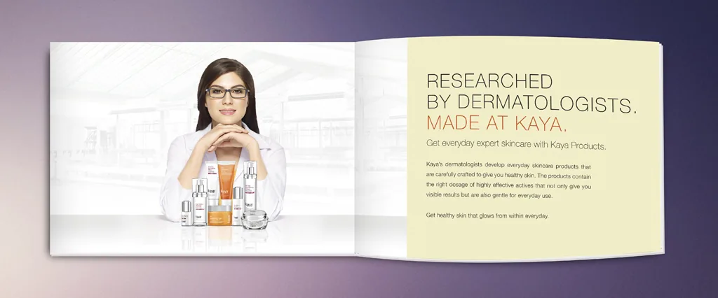 Kaya product catalogue — first