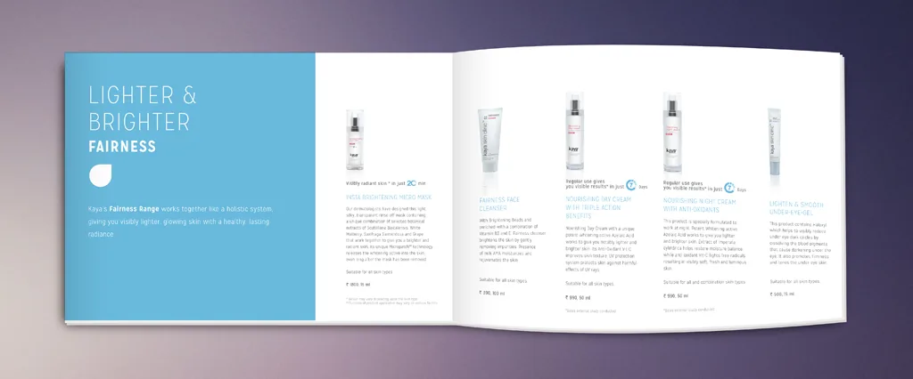 Kaya product catalogue — fourth