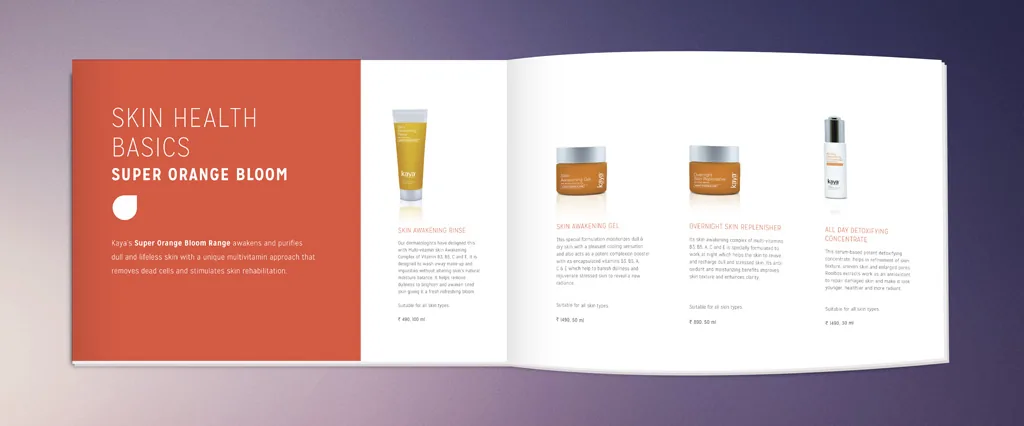Kaya product catalogue — third