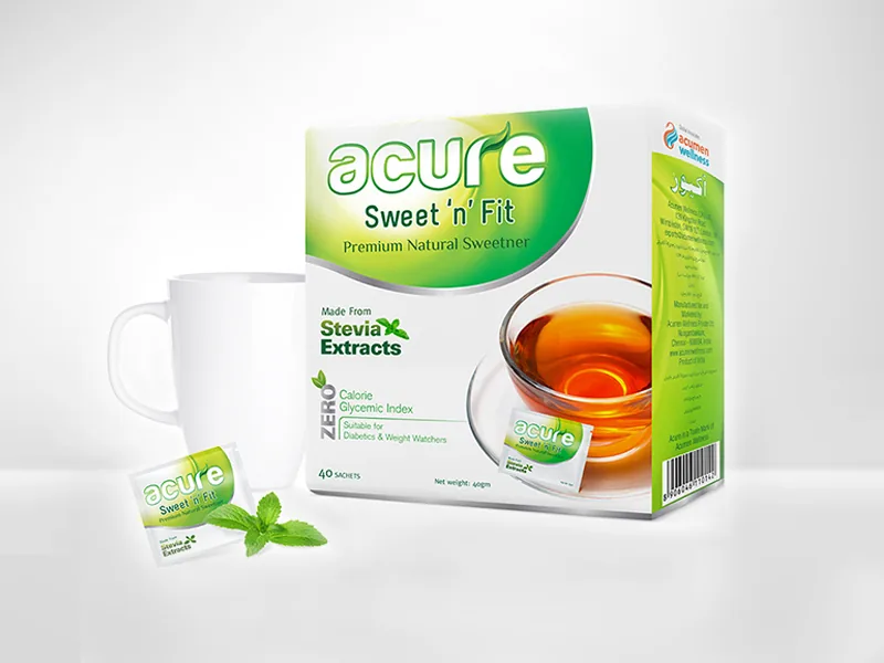 Packaging design — Acure Natural Sweetener
