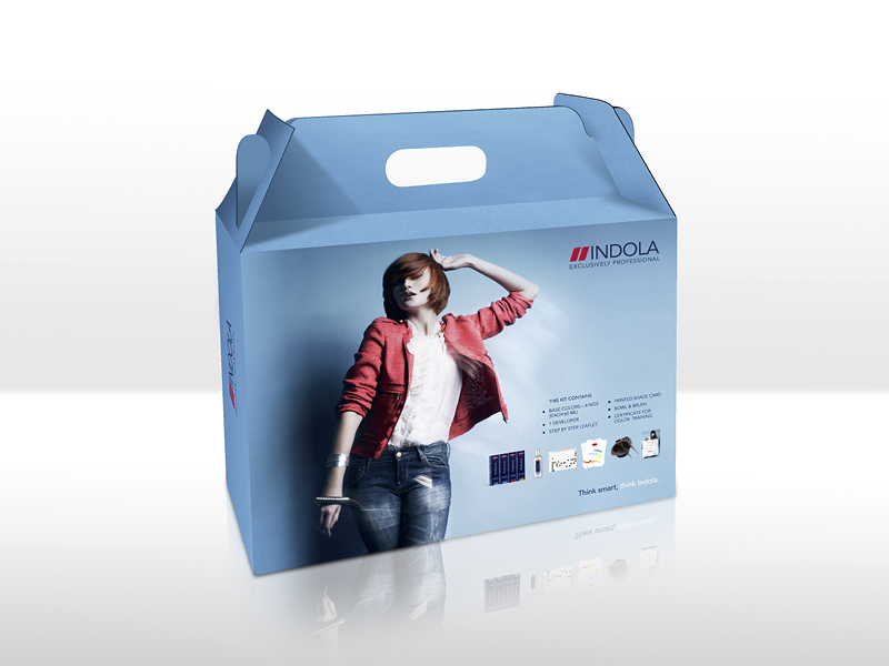 Packaging design — Indola Starter Kit