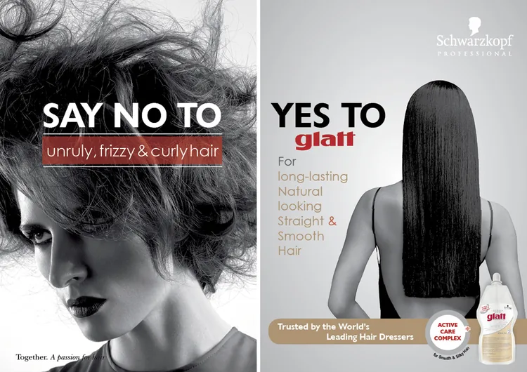 Glatt straightening range press advertisement