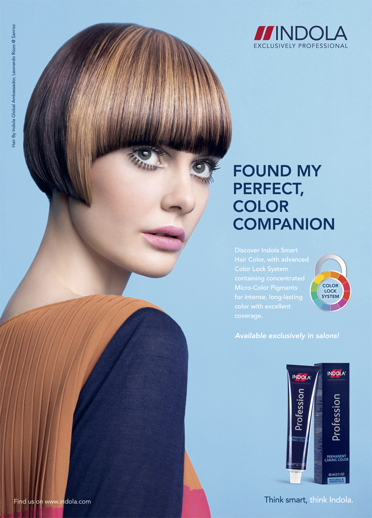 Indola Professional Care press advertisement