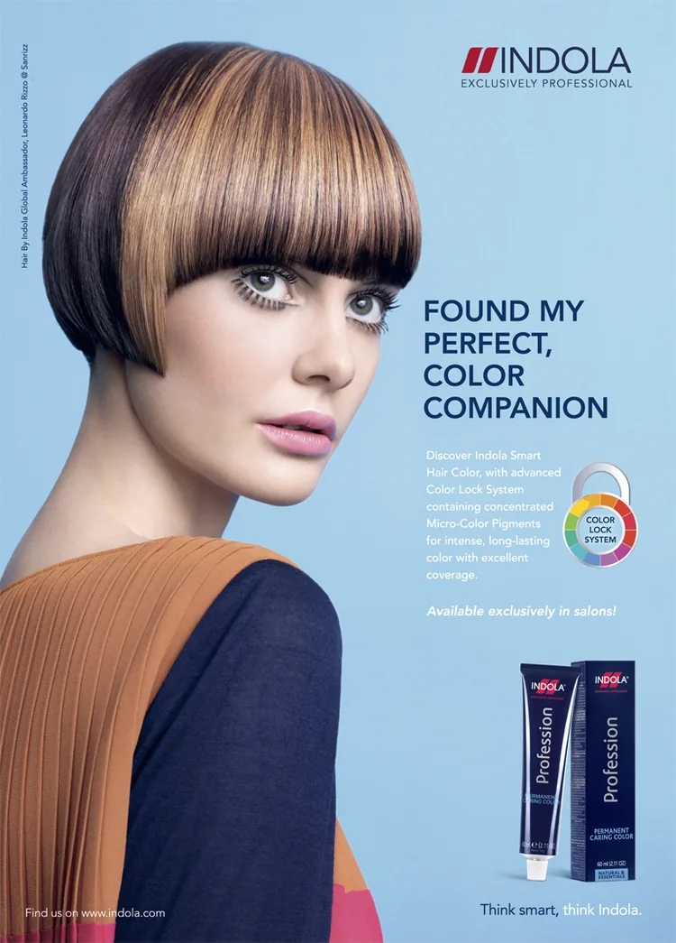 Indola Professional Care press advertisement