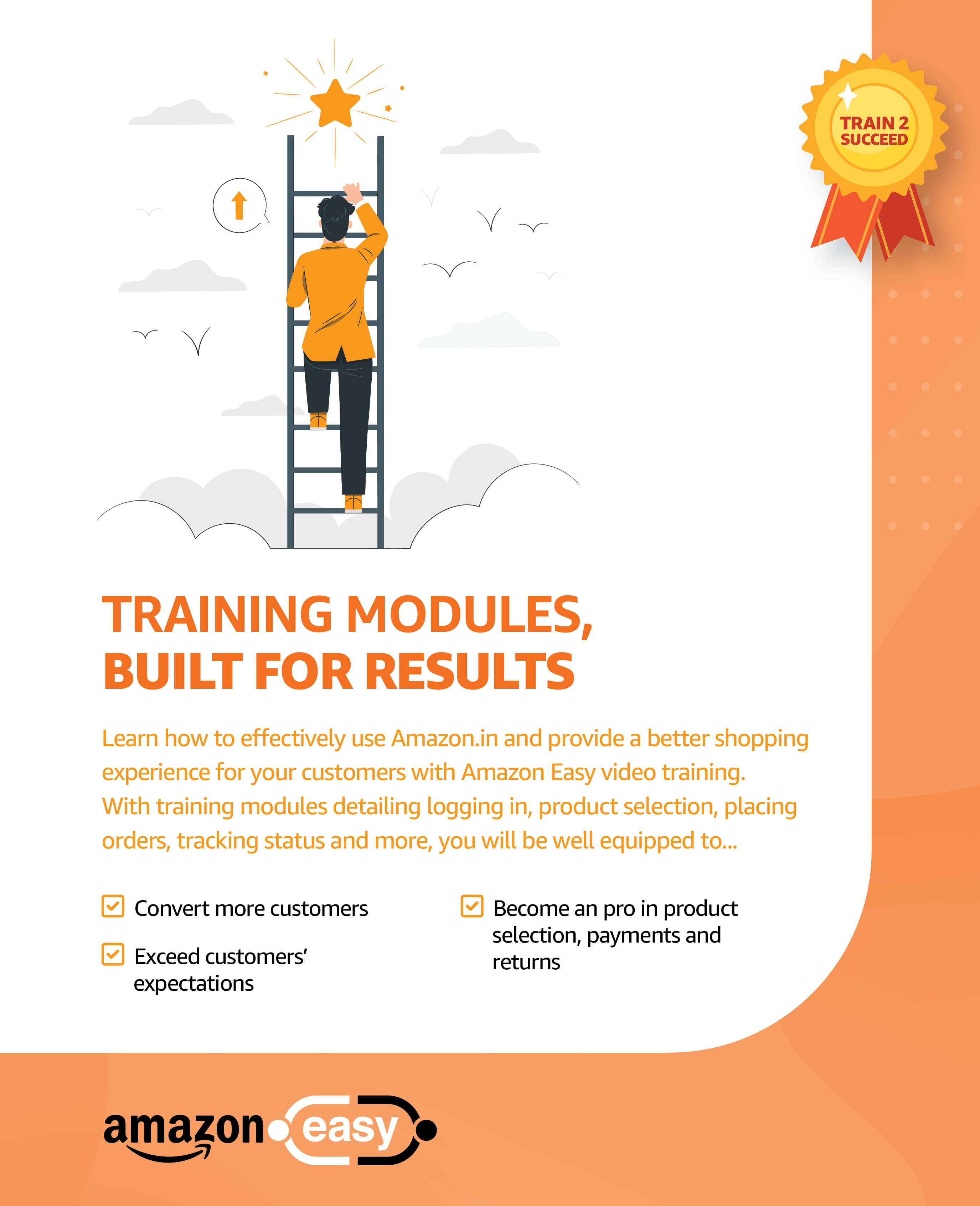 Amazon training video creative — Training Video Campaign 1
