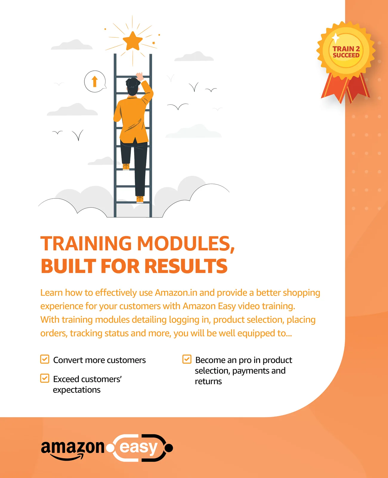 Amazon training video creative — Training Video Campaign 1