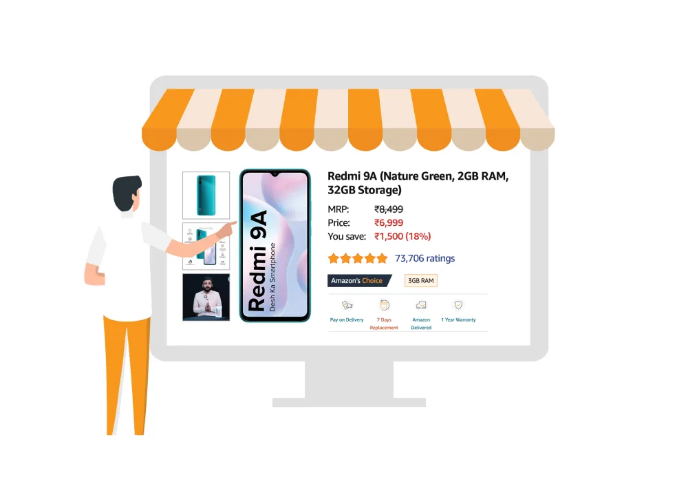 Amazon training video creative — training video detail