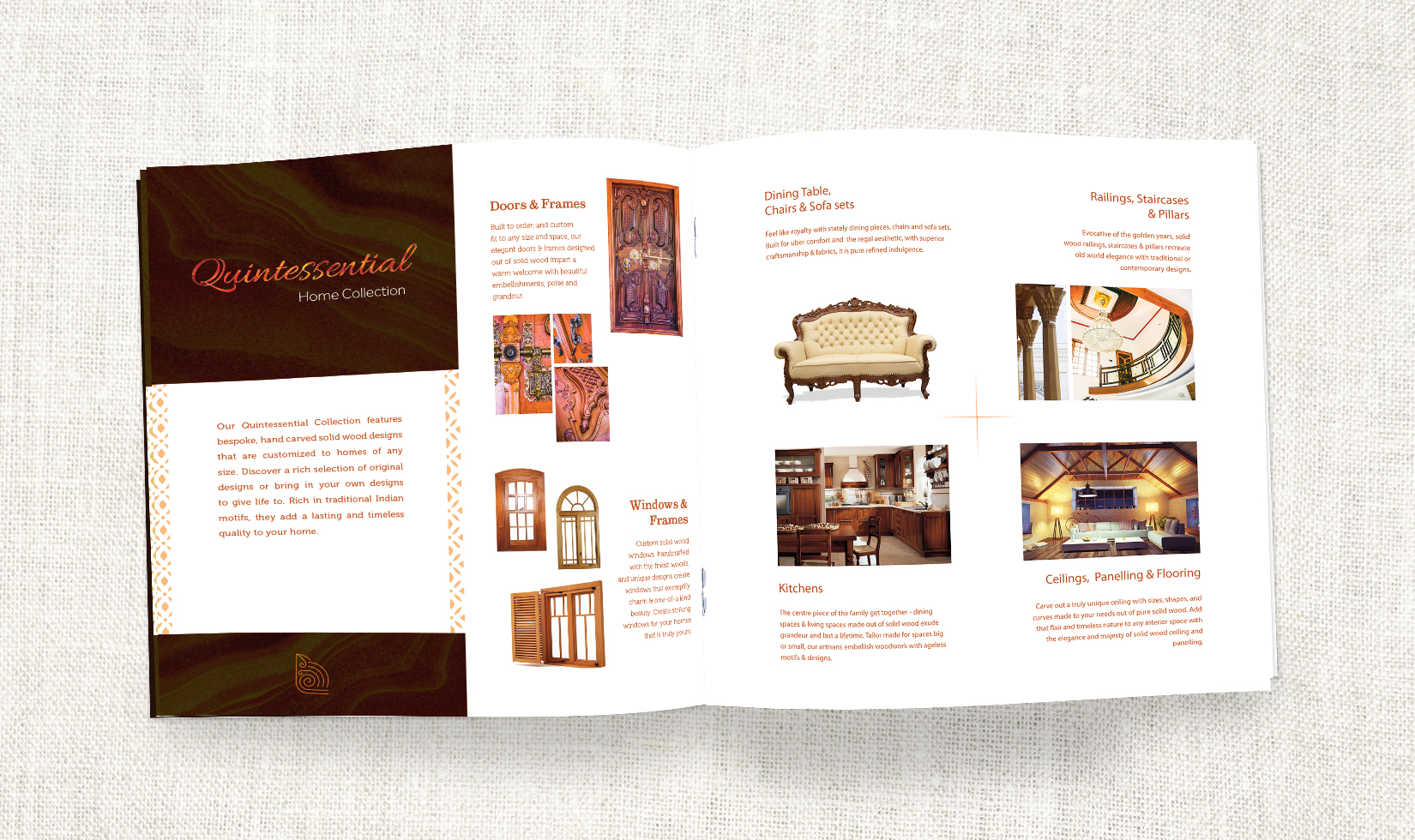 Wood & Metal brochure — WoodnMetal 12 Pager 5th& 6th Pages