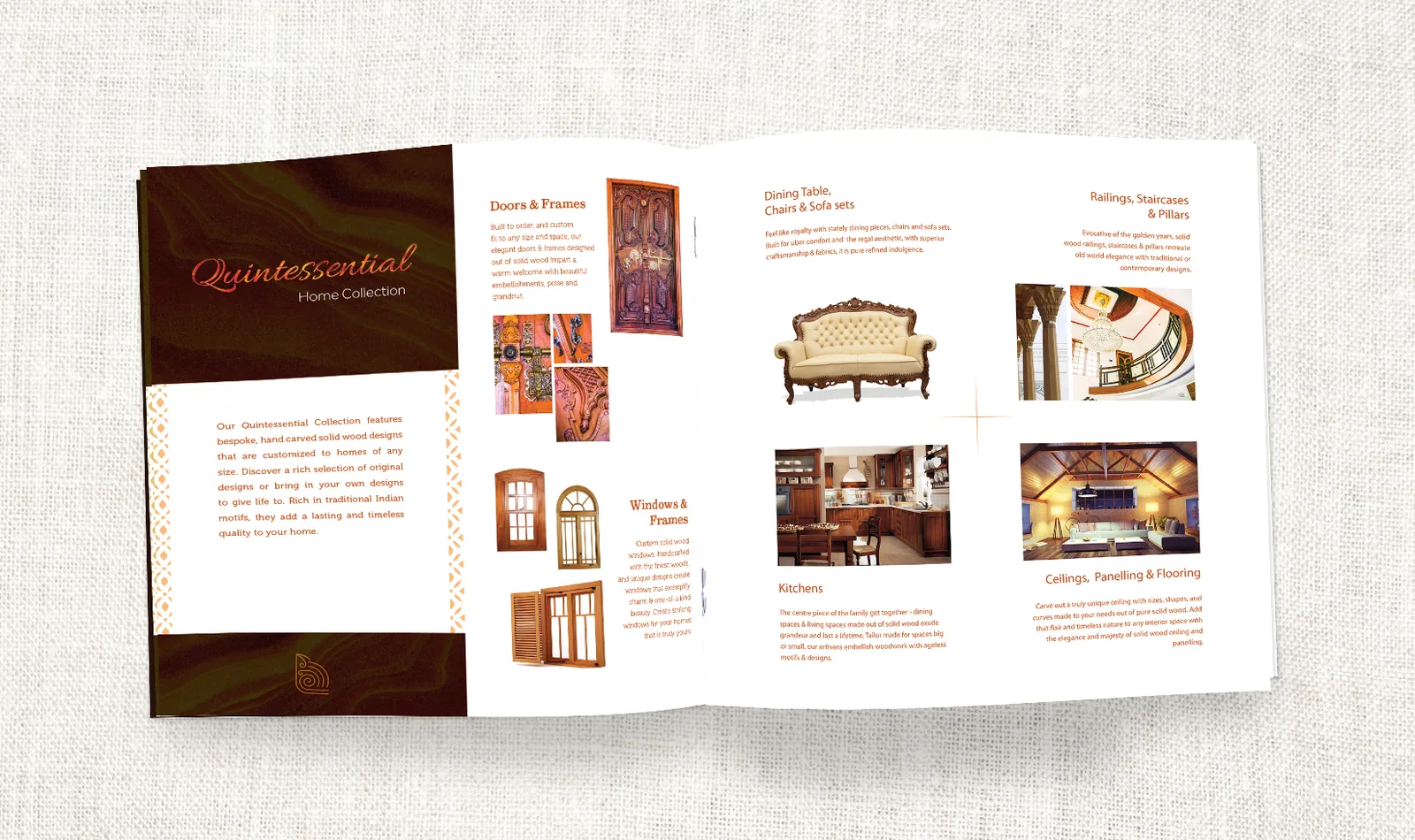 Wood & Metal brochure — WoodnMetal 12 Pager 5th& 6th Pages