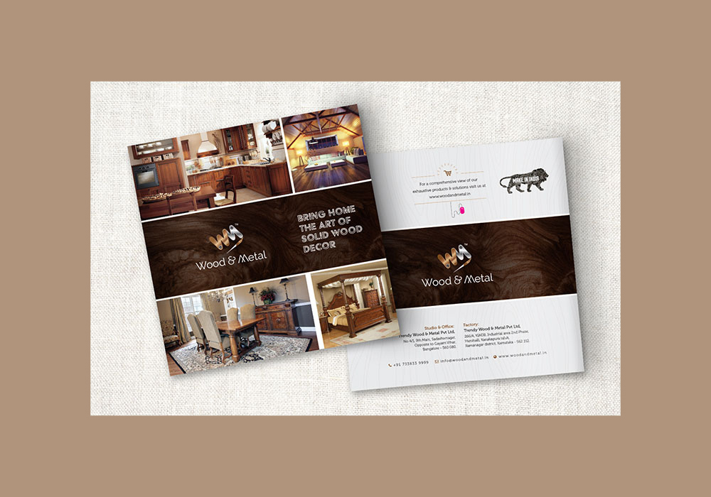 Wood & Metal Brochure