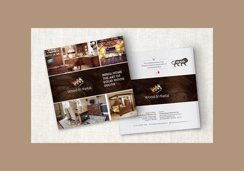 Wood & Metal Brochure