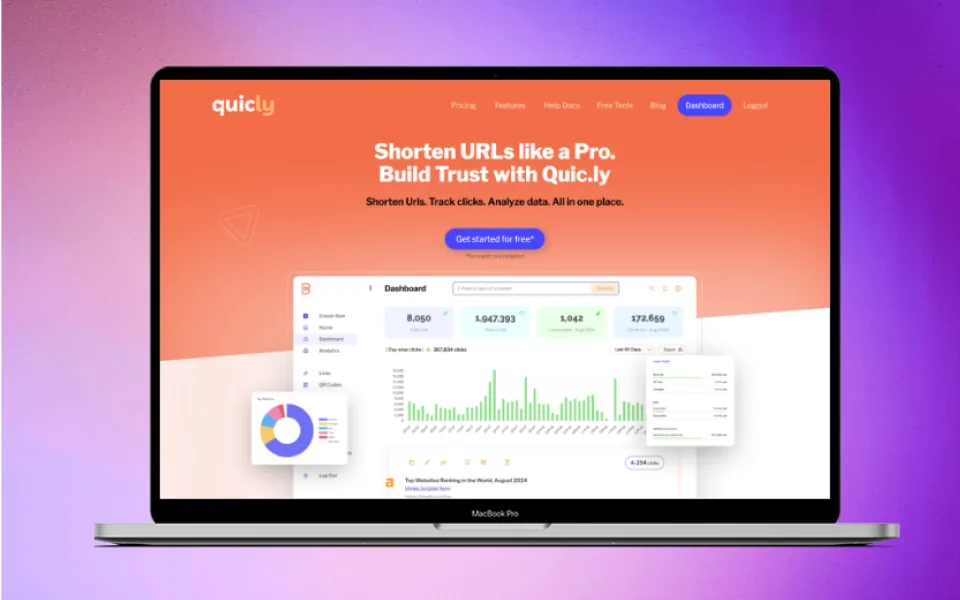 Quic.ly link management dashboard