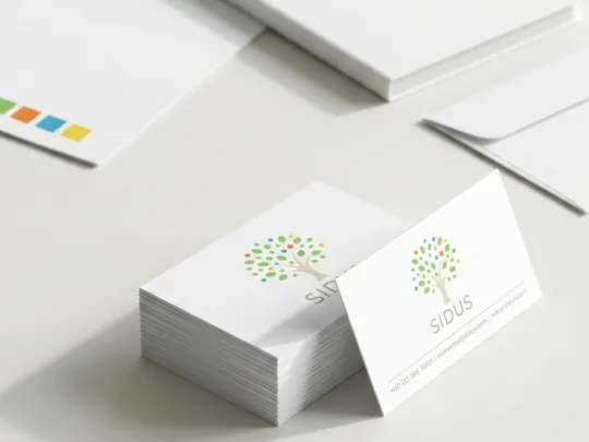 Sidus brand identity and stationery